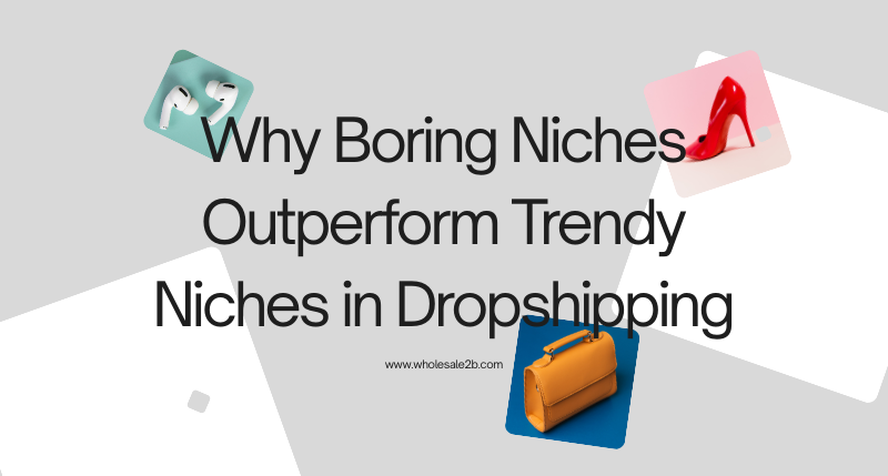 Why Boring Niches Outperform Trendy Niches in Dropshipping