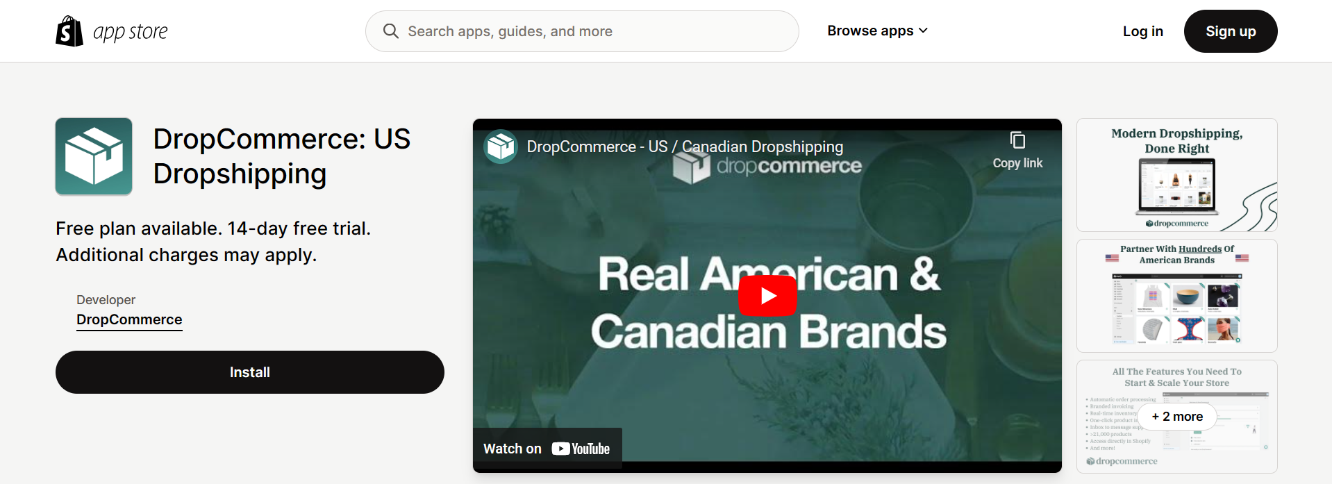 DropCommerce Shopify App