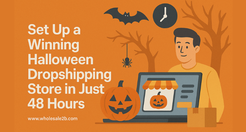 How To Set Up a Winning Halloween Dropship Store in 48 Hours