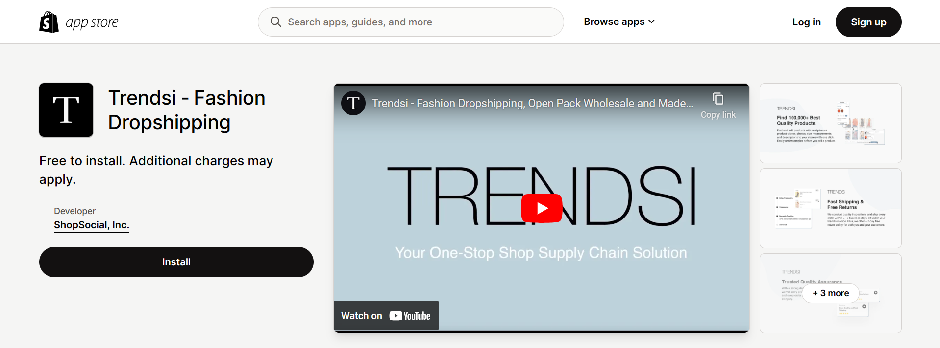 Trendsi Shopify App